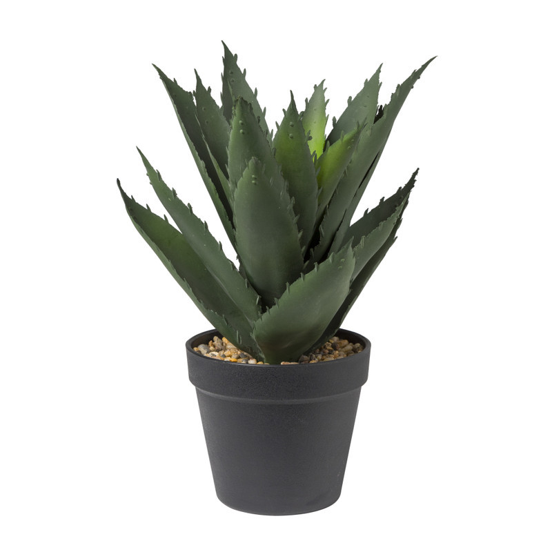 Aloe vera kunstplant - 28 cm