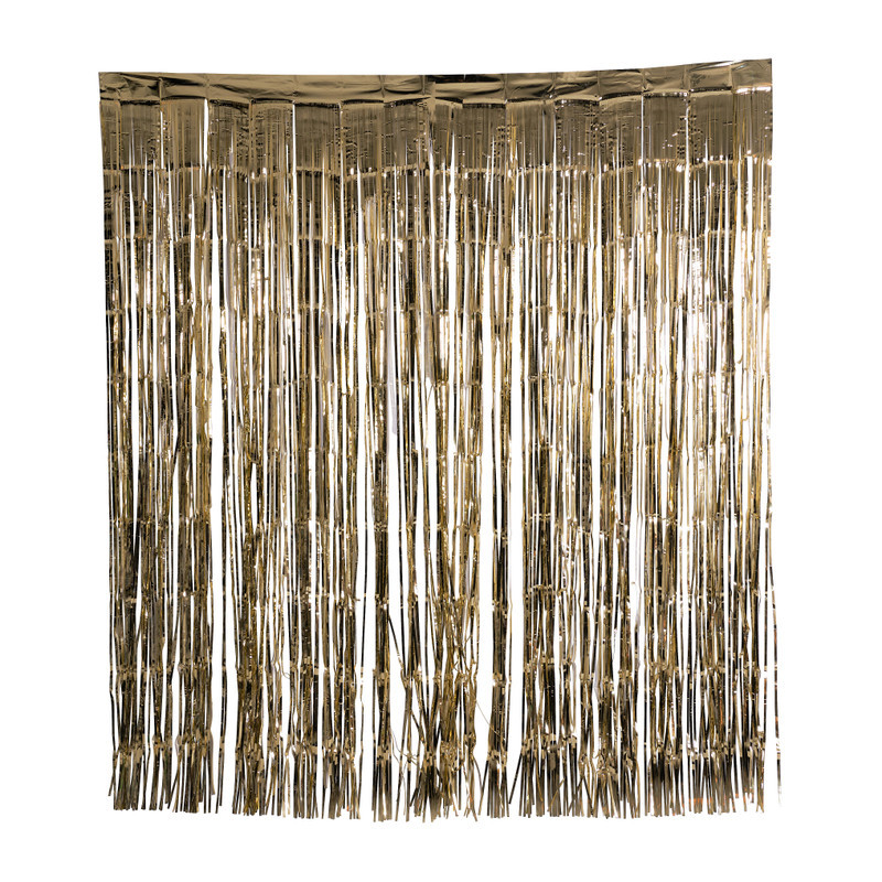 Backdrop slinger - goud - 100x200 cm