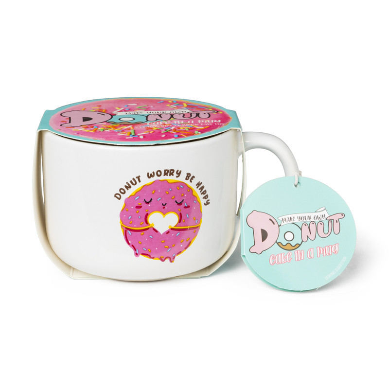 Donut cake mug - aardbei