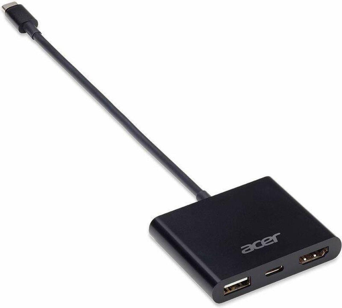 Acer USB-C naar USB-A, DP, HDMI adapter