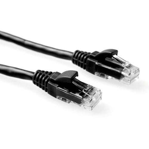 ACT CAT6 U/UTP kabel 20m zwart