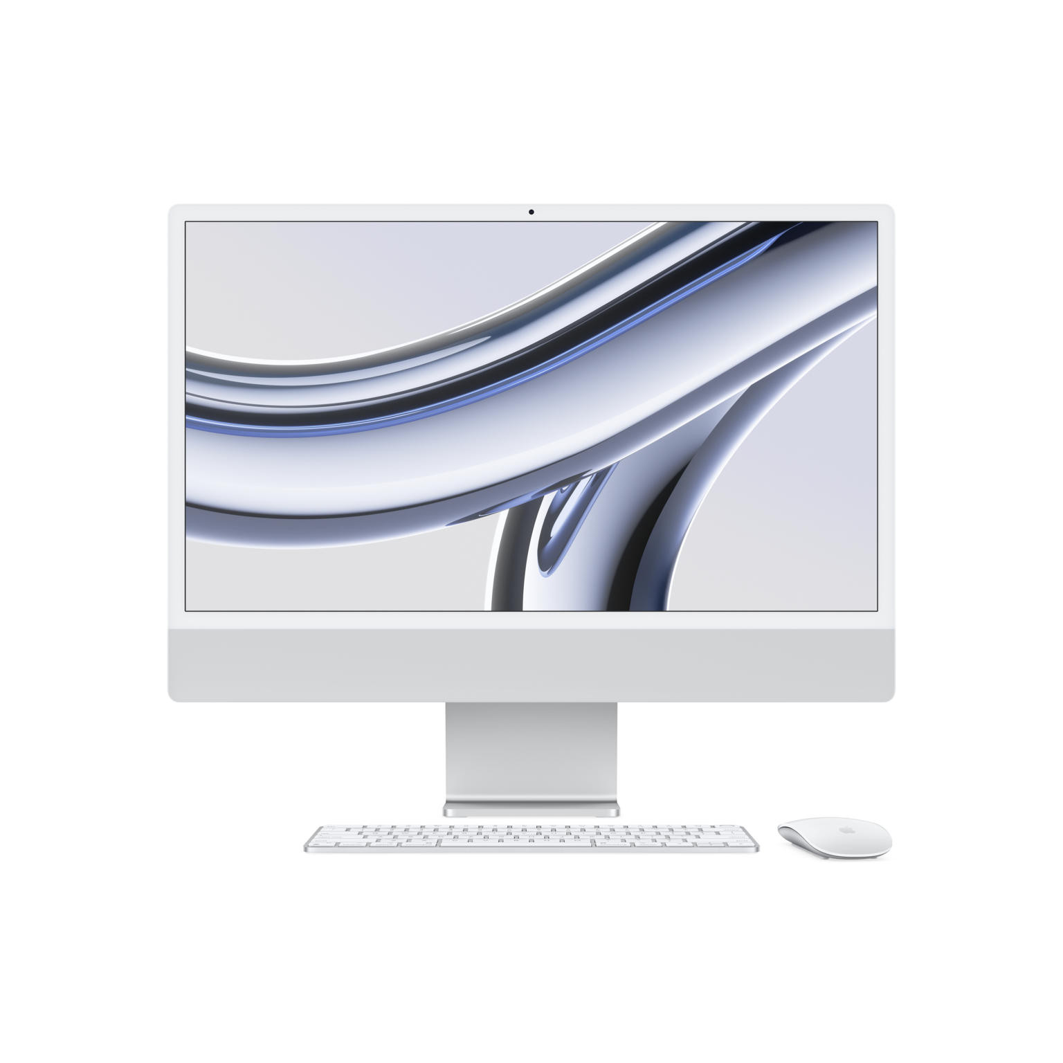 Apple iMac 24" (2023) M3 8C 256GB zilver