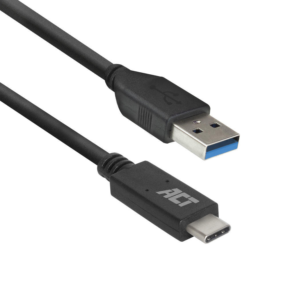 ACT USB 3.2 A naar USB-C M/M 2m