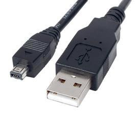 4-Pin Mini-B USB 2.0 kabel 1,8m