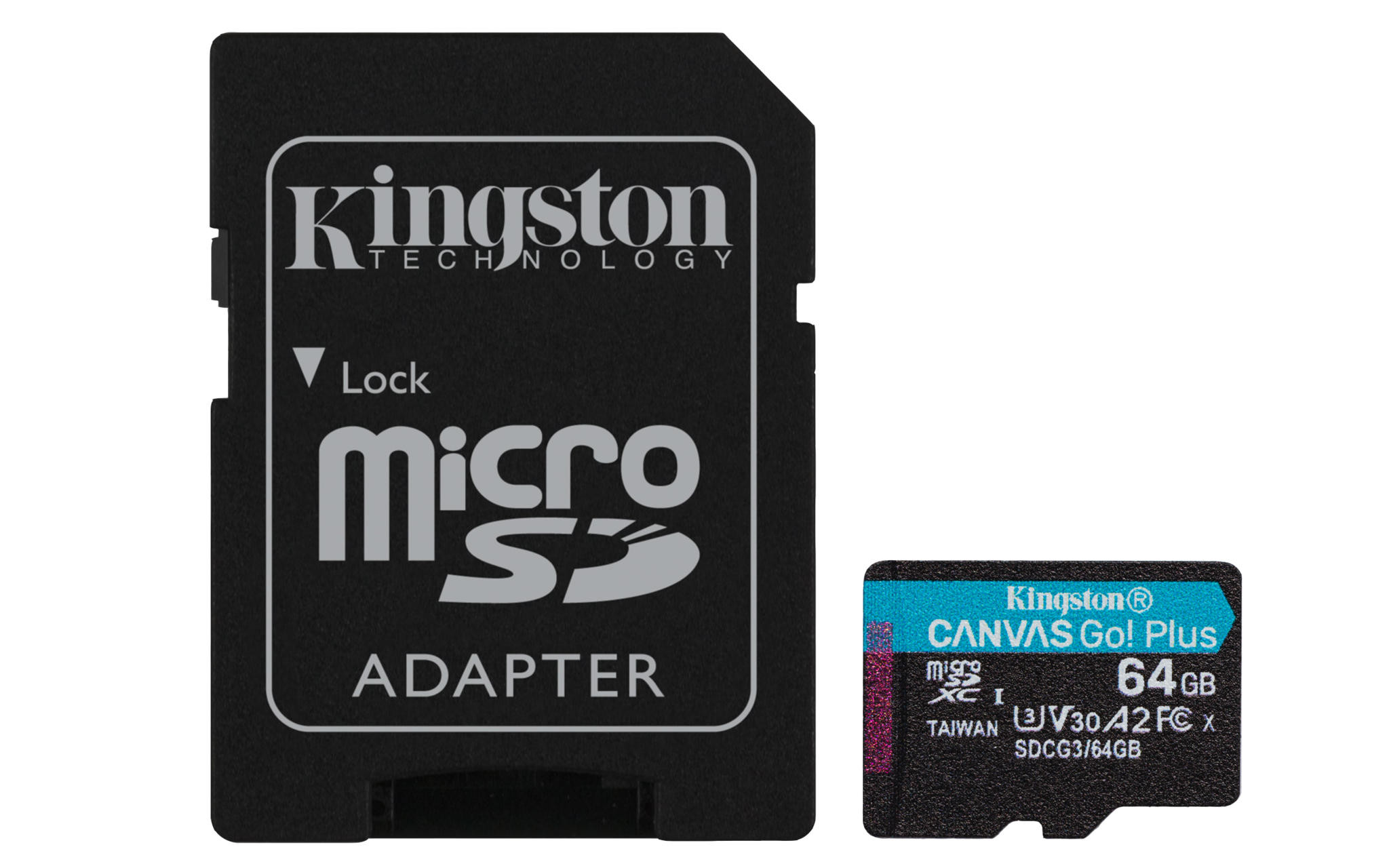 Kingston Canvas Go Plus 64GB microSD