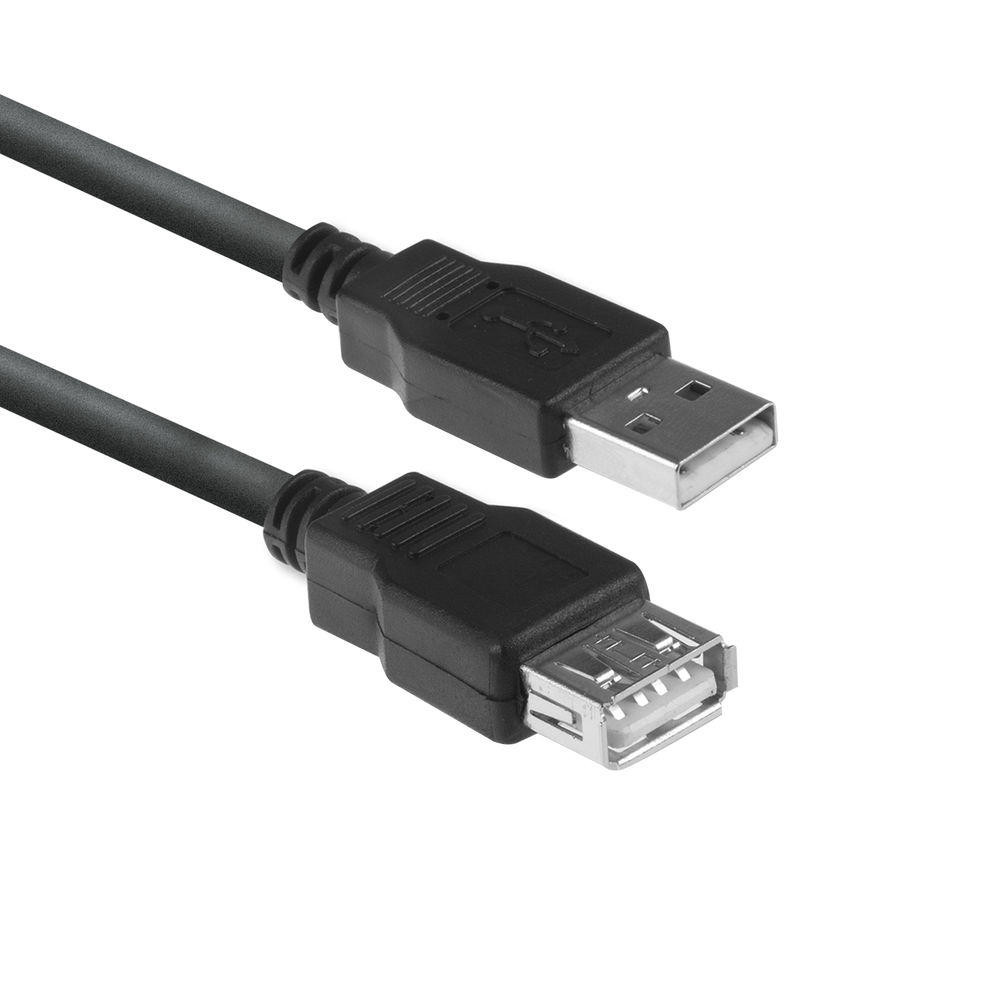 ACT USB 2.0 verlengkabel M/F 1,8m