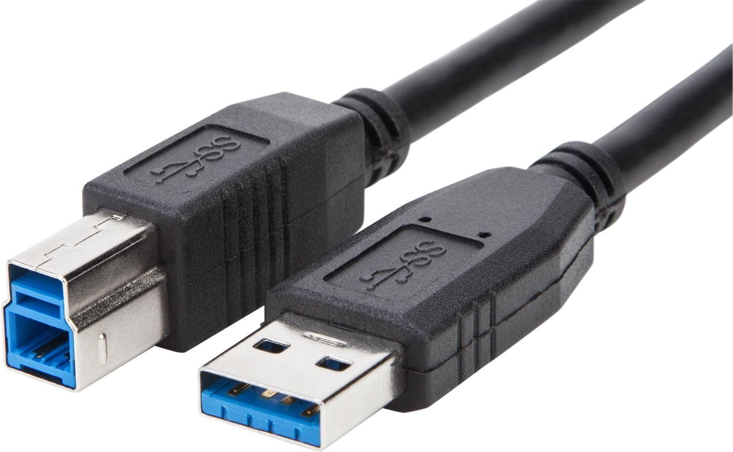 Targus USB 3.0 A naar USB 3.0 B kabel M/M 1.83m