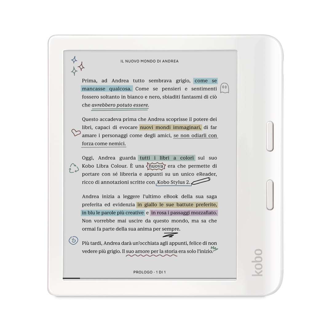 Kobo Libra 2 Colour e-Reader wit