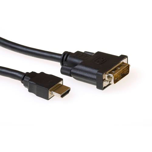 ACT HDMI naar DVI-D kabel M/M 1m