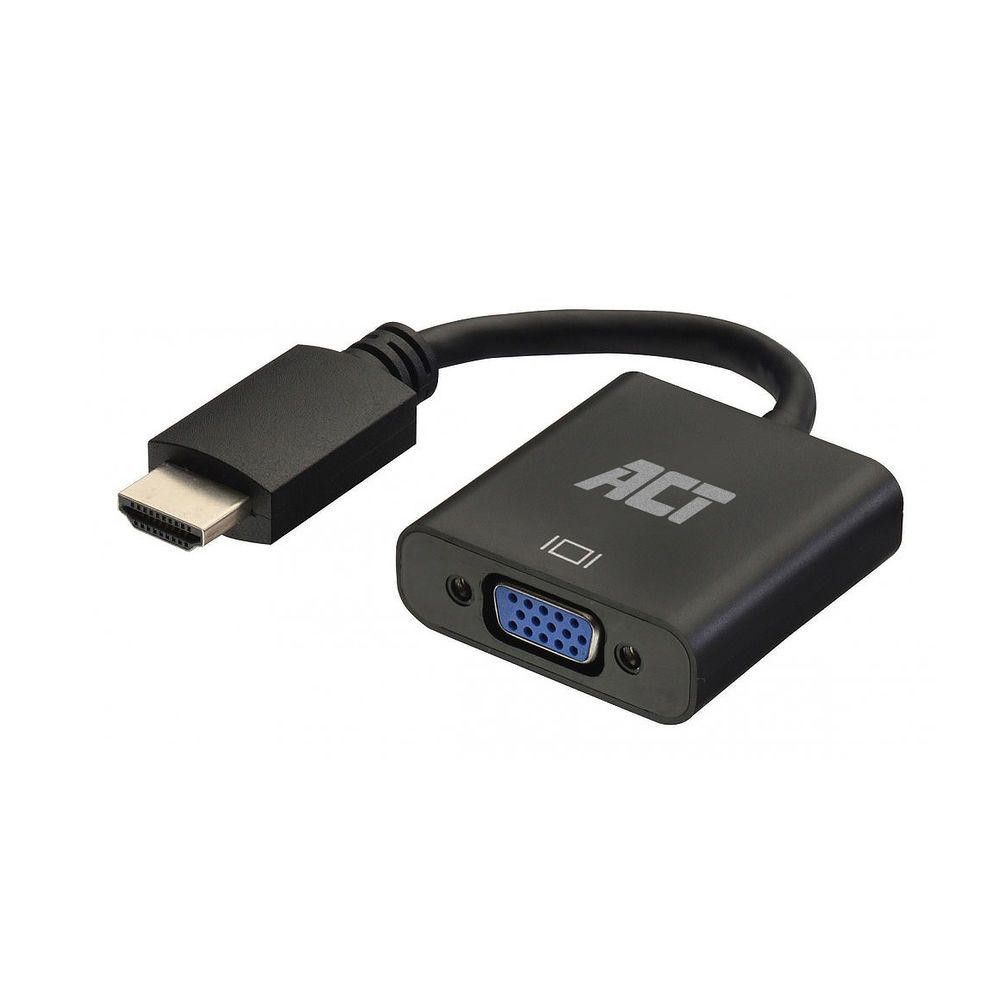 ACT HDMI naar VGA adapter M/F 20cm