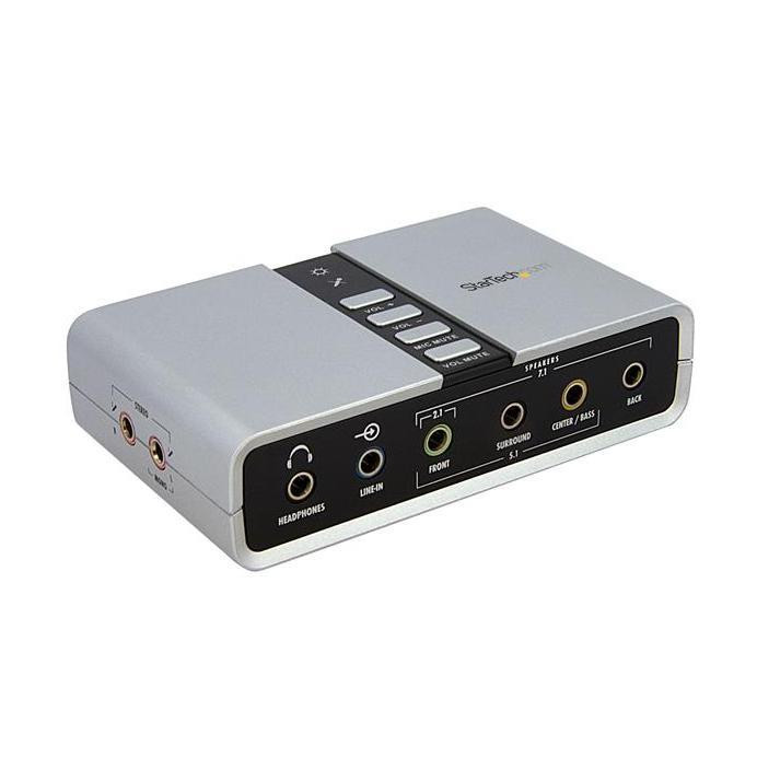 StarTech USB 7.1 Audio adapter met SPDIF