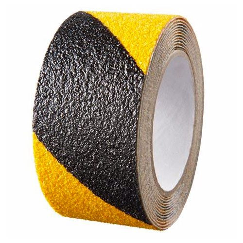 SecuCare Anti-slip sticker. zwart geel op rol 3000 x 50 mm
