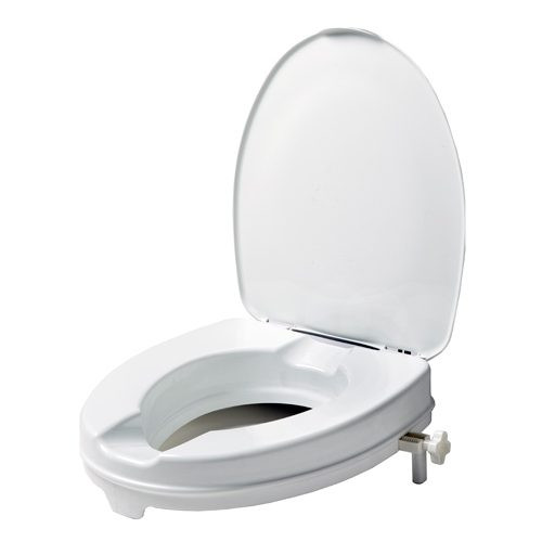 SecuCare toiletverhoger. met klep hoogte 60 mm
