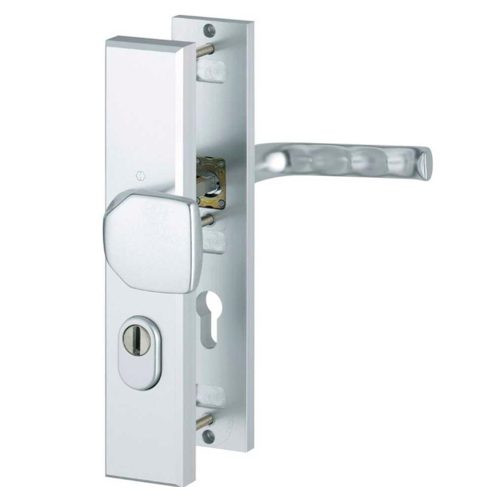 Hoppe London SKG*** veiligheidsschil vaste knop en deurkruk PC72 mm deurdikte 38-43 mm