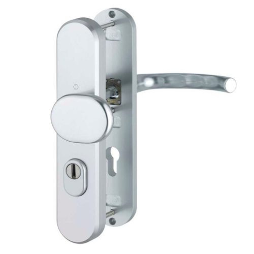 Hoppe Tokyo SKG*** veiligheidsschil vaste knop en deurkruk PC72 mm deurdikte 38-43 mm
