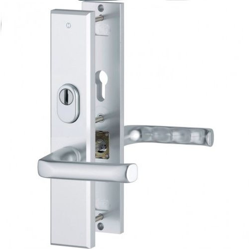 Hoppe London SKG*** veiligheidsschild comfort deurkruk PC 72 mm deurdikte 38-43 mm