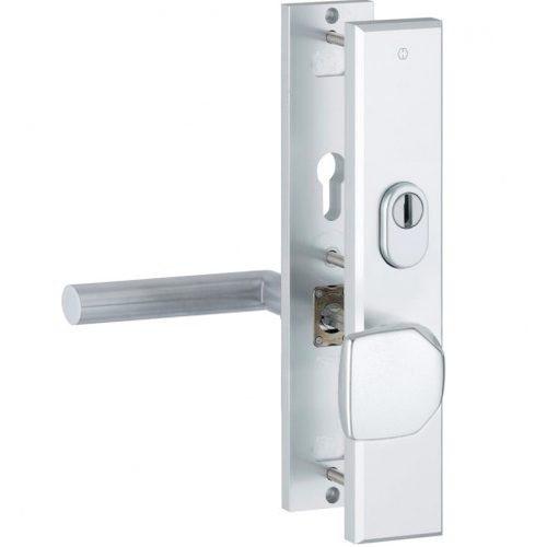 Hoppe London SKG*** veiligheidsschild comfort vaste knop en deurkruk PC72 mm deurdikte 38-43 mm mm