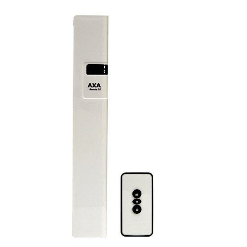 Axa 2902-65-98 draairaam uitzetter met afstandbediening rechts Wit