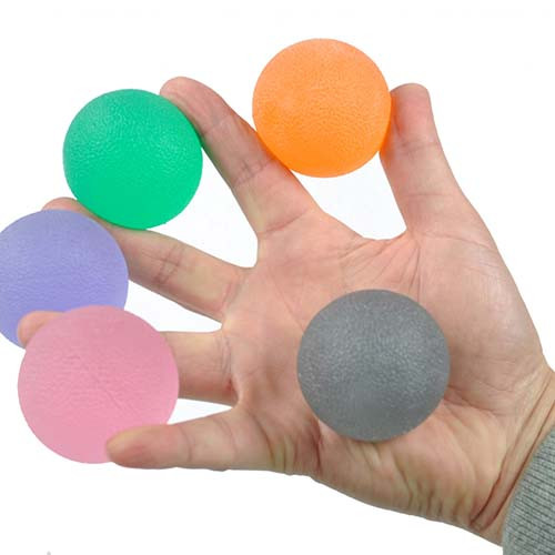 Handtrainer gelballen extra soft - roze