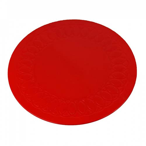 Tenura Anti-slip onderzetter rood rond 19 cm