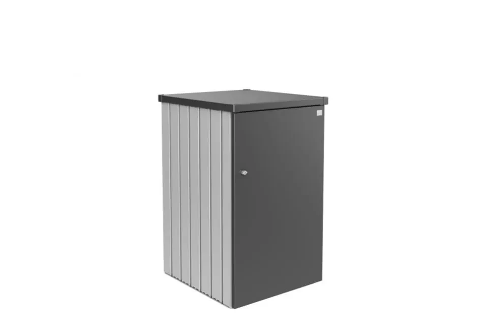 Biohort | Containerbox Alex Variant 1.3 | Zijwanden Zilver-Metallic en Dak Donkergrijs-Metallic