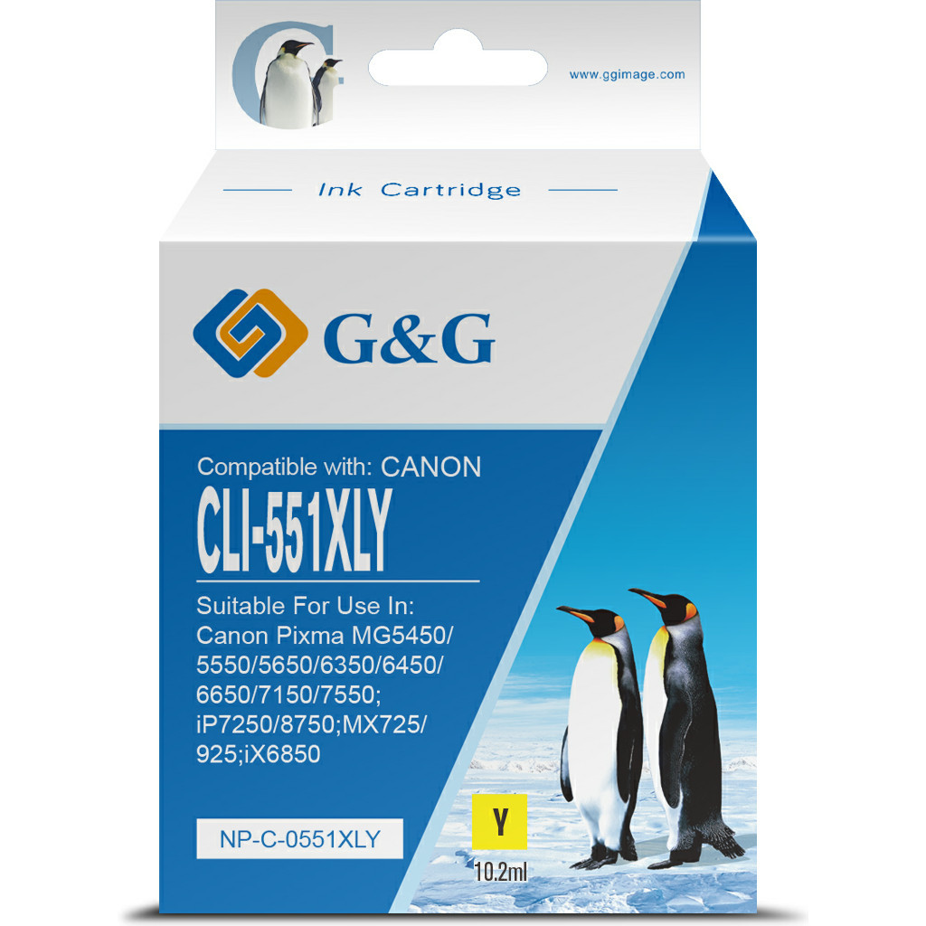 G&G CLI-551XL Cartridge Geel