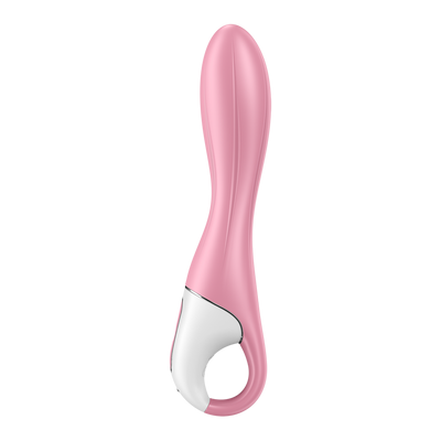 Air Pump Vibrator 2 - Inflatable Vibrator - Light Red