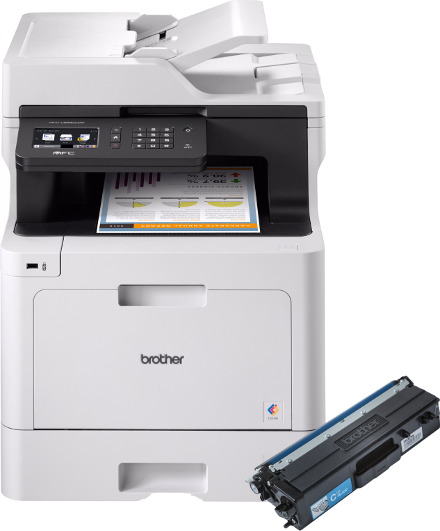 Brother MFC-L8690CDW + 1 extra zwarte toner