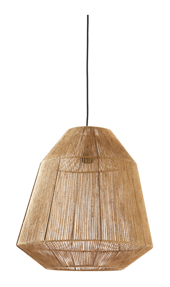 Light & Living Hanglamp 'Malva' Jute, 50cm, kleur Naturel