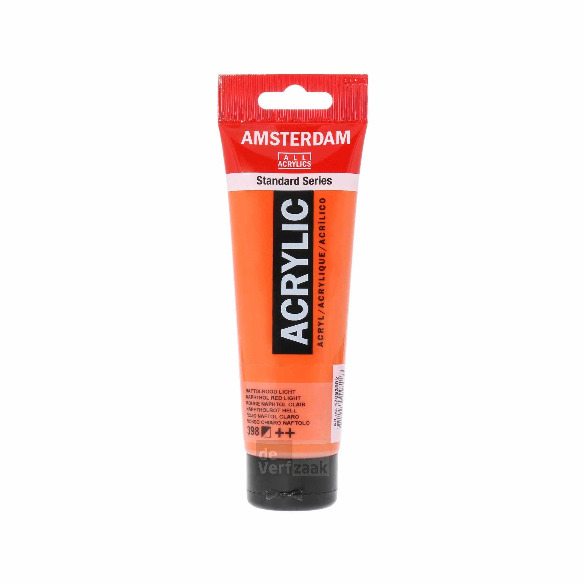 Royal Talens Amsterdam Acrylverf 120 ml - Naftolrood Licht