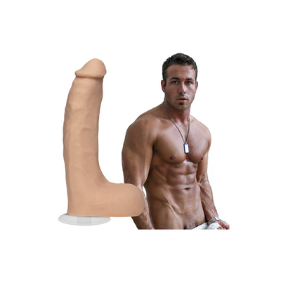 Doc Johnson Chad White - Realistic ULTRASKYN Dildo - 8 / 20 cm