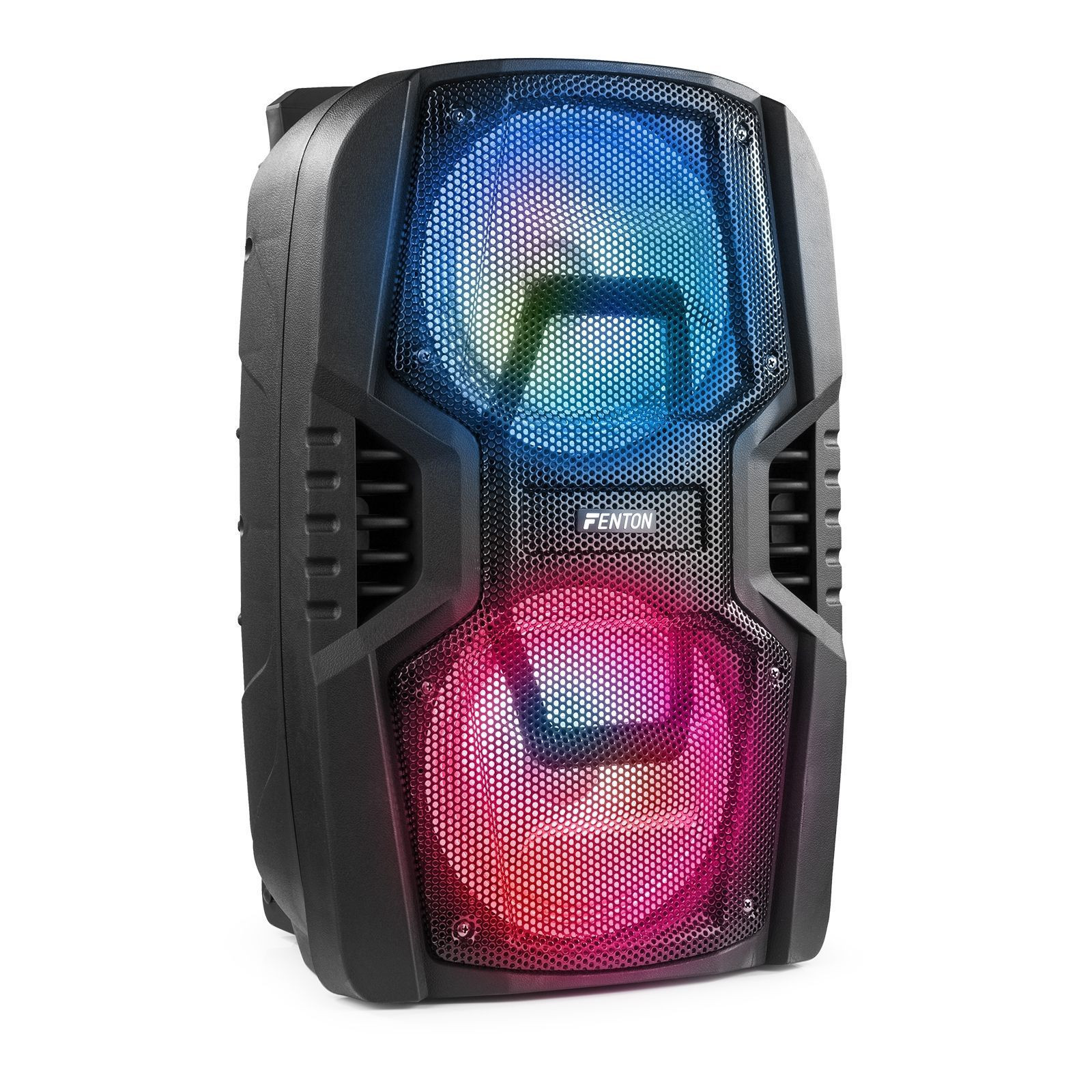 Fenton FT208LED party speaker en karaoke set met Bluetooth - 500W