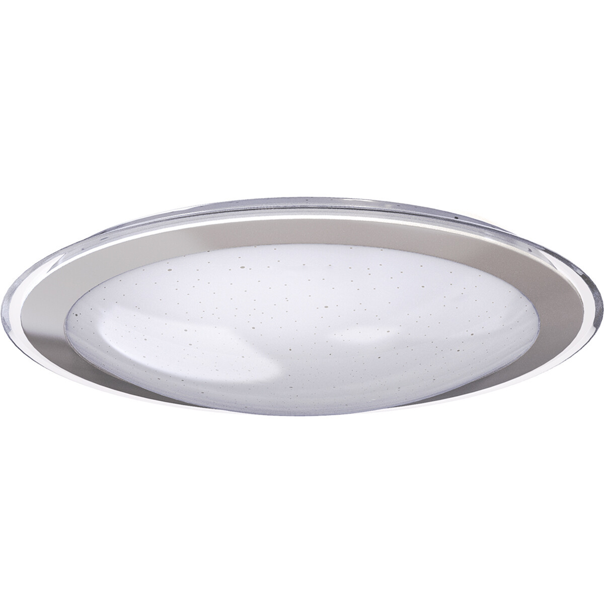 LED Plafondlamp - Aigi Yuro - 30W - Aanpasbare Kleur - Dimbaar - Afstandsbediening - Rond - Mat Wit - Aluminium