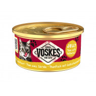 Voskes Jelly tonijn met geelstaart natvoer kat (24x85 g) 1 tray (24 x 85 g)