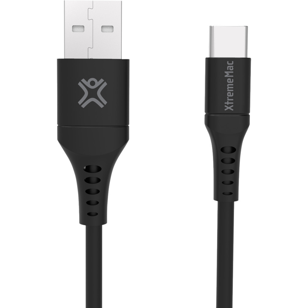 XtremeMac Usb A naar Usb C Kabel 2m Kunststof Zwart