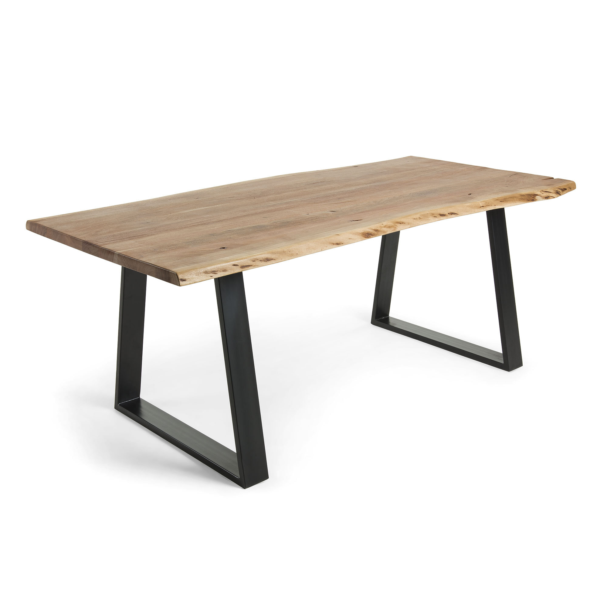 Kave Home Eettafel Alaia Acacia Boomstam, 160 x 90cm - Hout