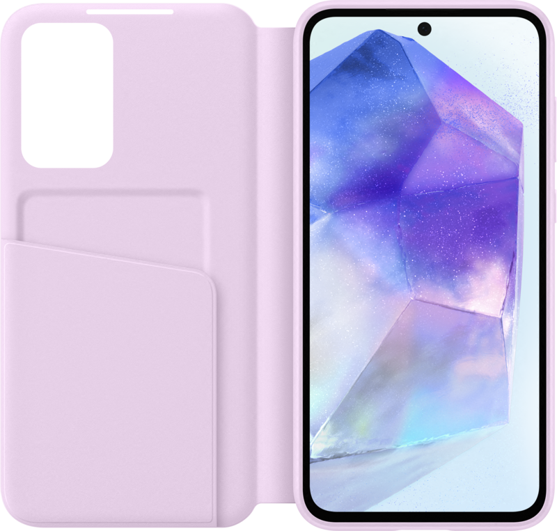 Samsung Galaxy A55 Smart View Book Case Roze