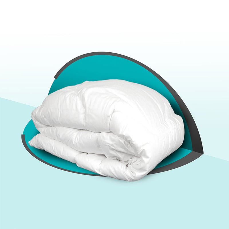 Enkel , All season Dekbed Ultra Comfort - 140x220 cm (Eenpersoons) - Nightlife - 450 Gram - Dekbed-Discounter.nl