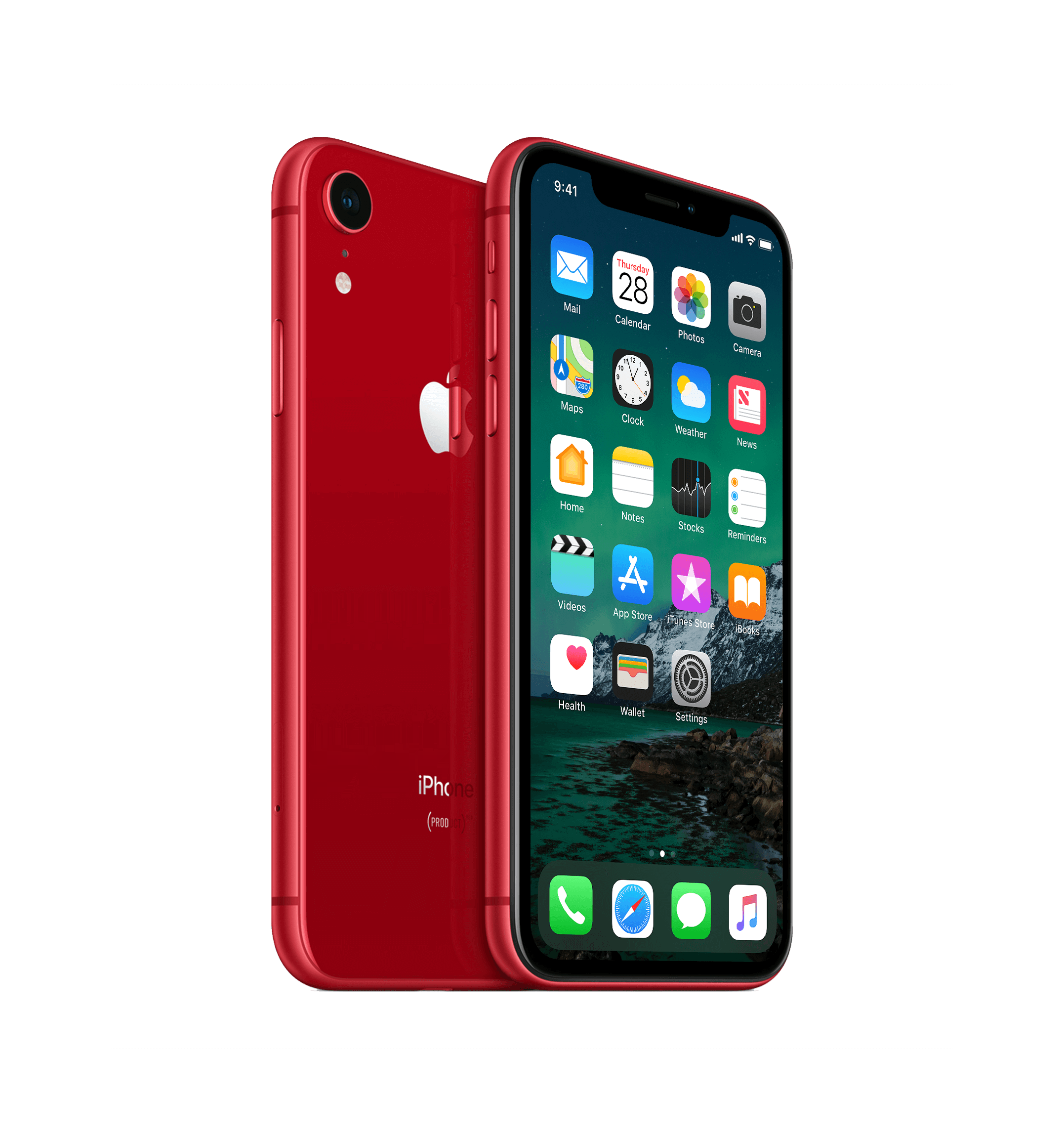 Refurbished iPhone XR 64 GB Rood Als nieuw