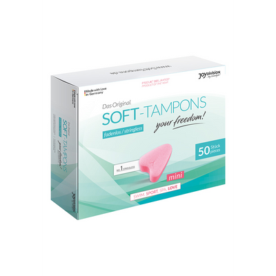 Joydivision Soft Tampons Mini - 50 Pieces