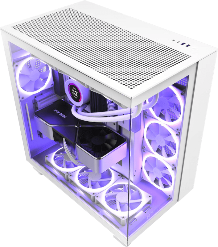 NZXT H9 Flow - White