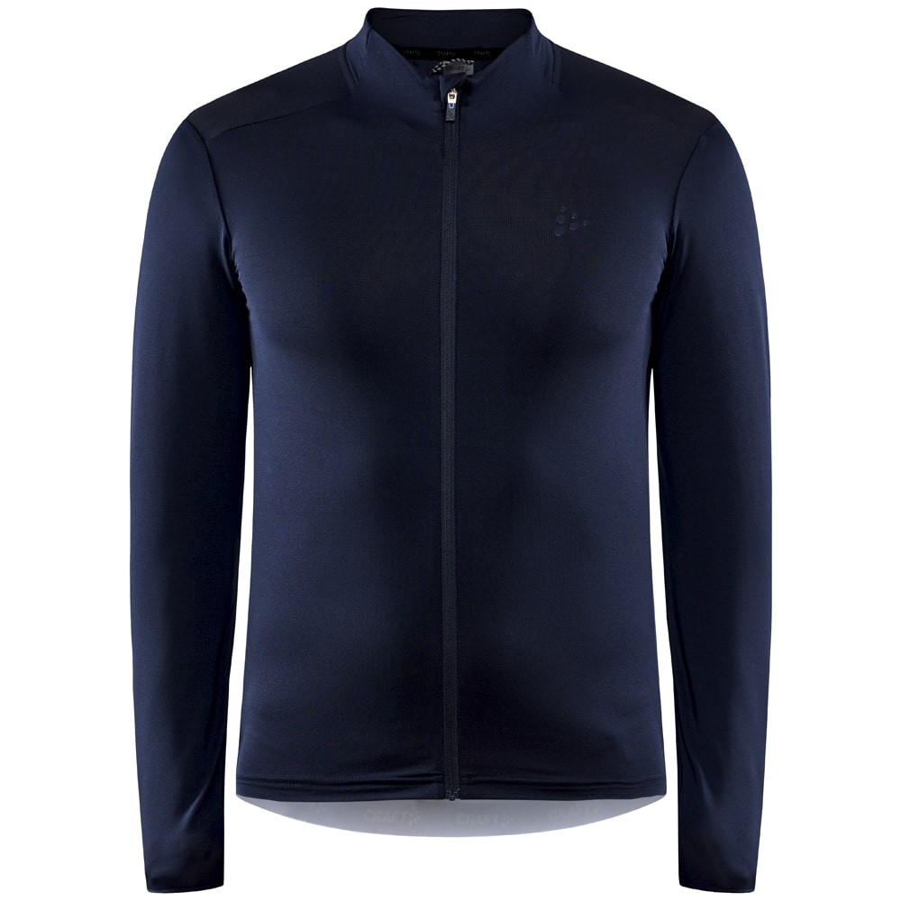 Fietsshirt - Craft Adv Essence Jersey lange mouw - L - Heren - Blauw