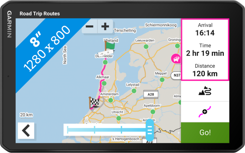 Garmin Camper 895 Camper en Caravan Europa