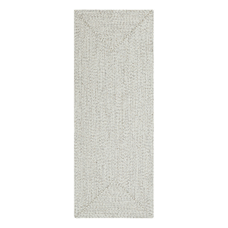 Jute Vloerkleed Braids Grijs - NORTHRUGS - 200x290 cm - Rechthoek - Dekbed-Discounter.nl