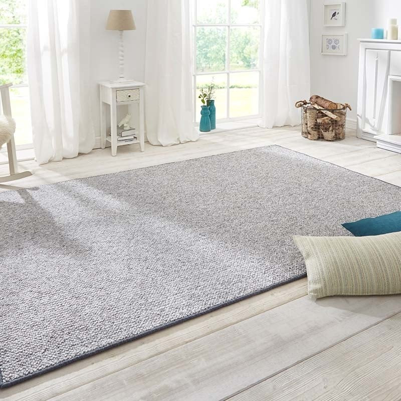 Vloerkleed Wool Grijs - BT Wolly - 60x90 cm - Rechthoek - Dekbed-Discounter.nl