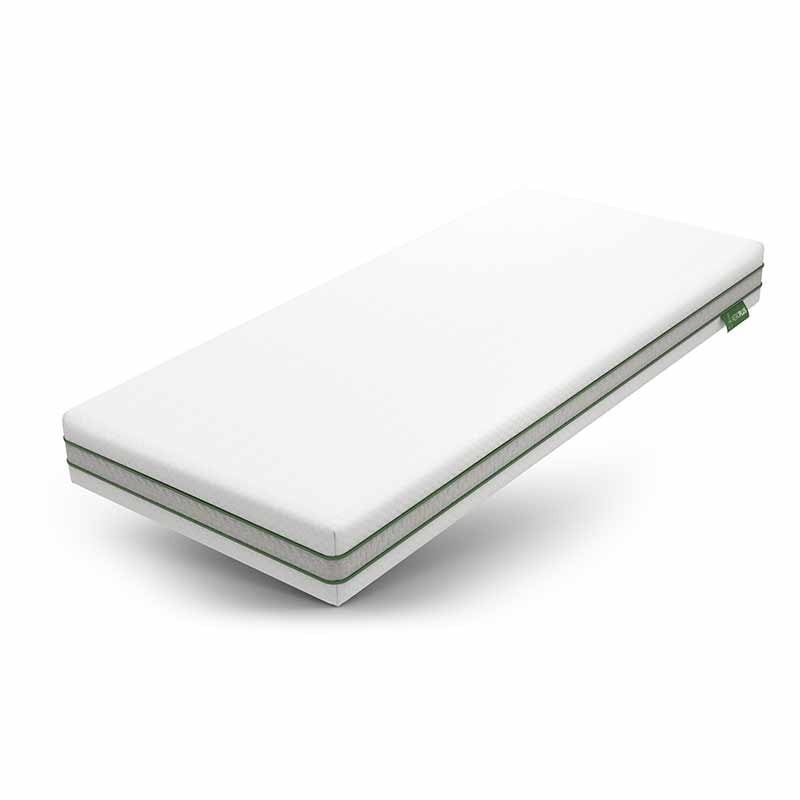 Matras Greenline Deluxe - Micropocketvering - 90x200 cm met Pocketvering Kern - Van Aeroplus - Comfort: Medium - Dekbed-Discounter.nl