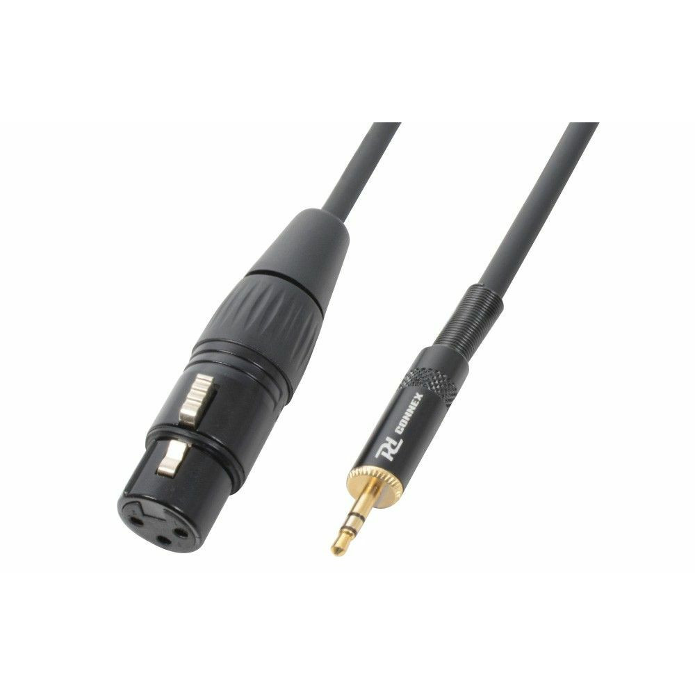 PD Connex 3.5mm mini jack Stereo - XLR Female kabel 0.5 meter