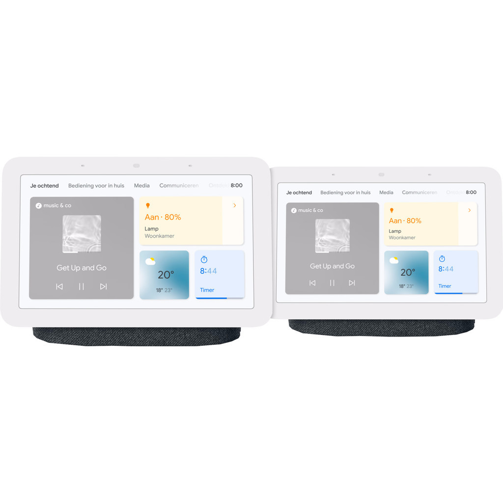 Google Nest Hub 2 Charcoal 2-pack