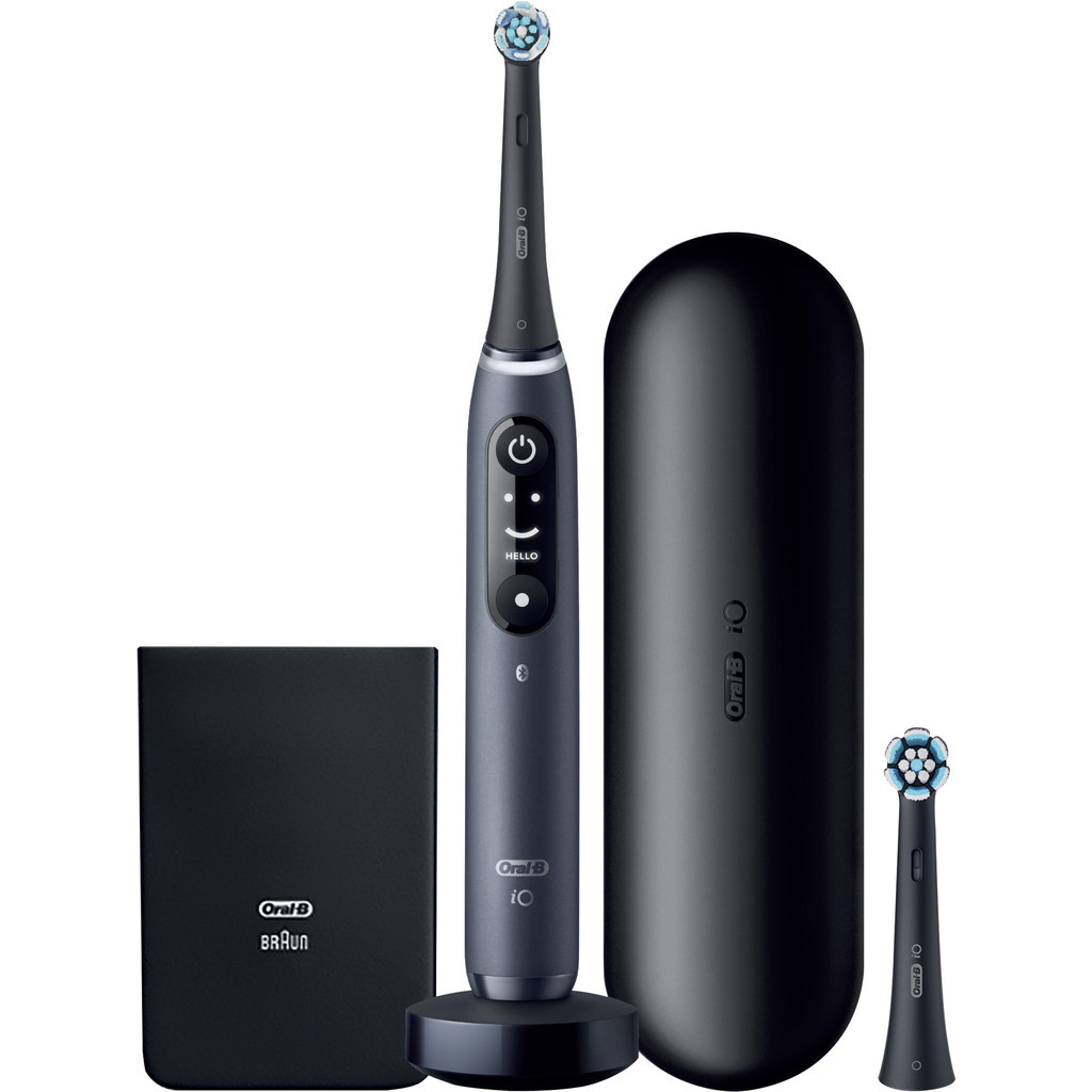 Oral-B iO Series 7w Zwart met extra opzetborstel