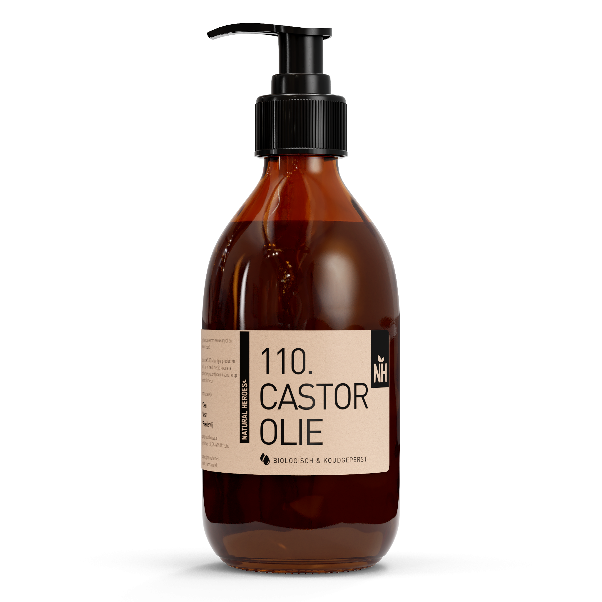 Castorolie (Biologisch & Koudgeperst) 300ml